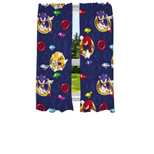 Rideaux Enfant Franco Sonic The Hedgehog, 82 x 63 pouces, Anime