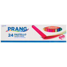 Prang Pastello Papierkrijt Vierkant Diverse Kleuren 24 Stuks