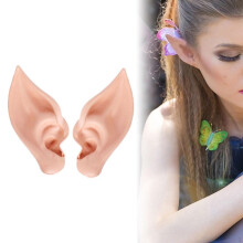 (beige) Elf Ears Fairy Halloween Live Broadcast Props Party Masquerade Elven
