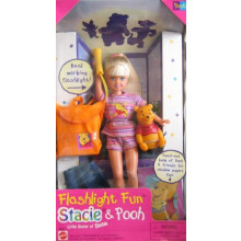 Barbie STACIE Linterna Divertida Stacie y Pooh (1997)