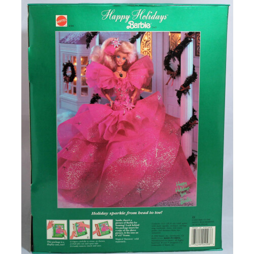 Mattel Barbie Mattel Happy Holidays 1990 1