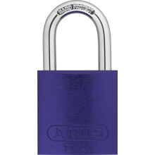 Abus Purple 72/40 Loktaut Padlock w/ 1 "" SHATLE Single Padlock Keyed Allike 1 Padlock z 2 klawiszami