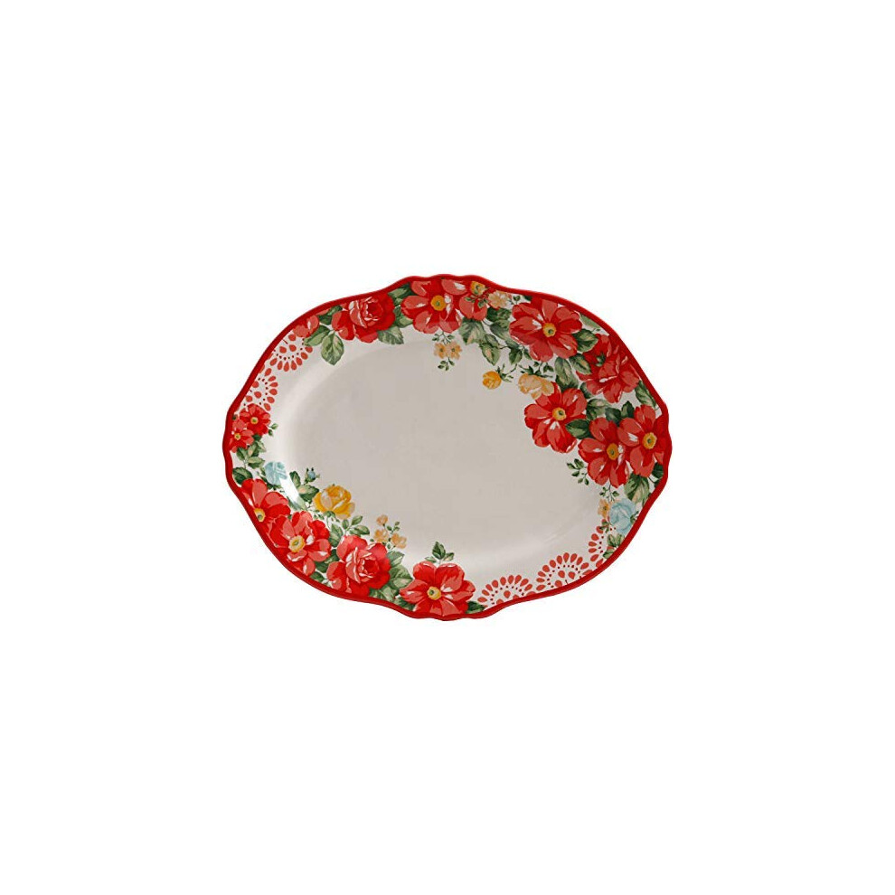The Pioneer Woman Vintage Floral 145 Serving Platter