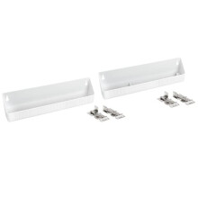 Rev-A-Shelf 35,6 cm (14 Zoll) ausziehbare Waschbeckenablagen aus Kunststoff fr Kche und Badezimmer, Unterschrank, ausziehbares Waschtischregal, Hei