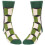 Blu Blue Q Socks, Men's Crew, This Meeting is Bulls--t Size 7-12 2
