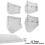 Equine Comfort Products Memory Foam Inserts White  12 Pack 2