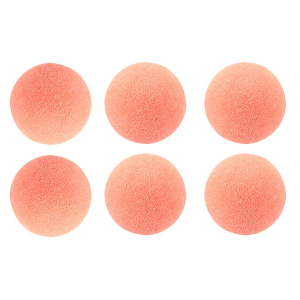 Ballons de tournoi officiels de baby-foot Tornado de qualit? commerciale - Jouez comme les pros (6 balles, rose)