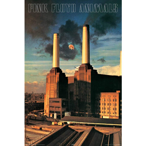 NMRAquarius Pink Floyd Animals Poster