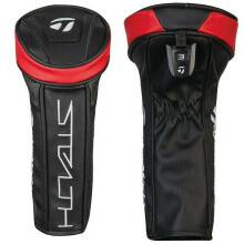 Couvre-t?te pour bois de parcours TaylorMade New Golf Stealth noir/rouge