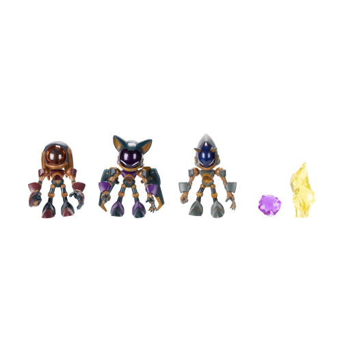 Sonic The Hedgehog Sonic Prime Prime 2,5 polegadas figura o tema sombrio 5 pe  as: Sonic TR 1