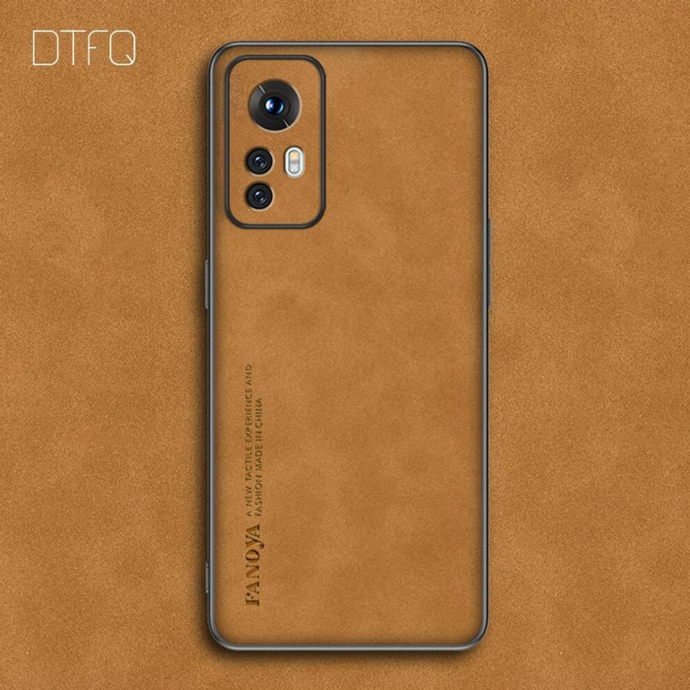 (brown, For Xiaomi 12 Pro) Leather Case For Xiaomi 12 Coque Funda Back Cover For Xiaomi 12x Luxury Vintage Leather Pattern Case For Xiaomi 12 Pro