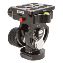 Sirui Aluminium-Neigekopf L-10 fr Einbeinstative inklusive Schnellwechselplatte