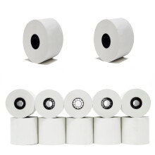 44mm Thermal Paper Rolls (10 Rolls) 1 3/4"" x 230' feet for Sharp Cash