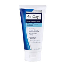 PanOxyl Antimicrobieel Hydraterende Acne Romige Was, 4% Benzoyl Peroxide, 6 Ounce