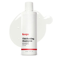 Keeps Haarverdickungs-Shampoo für volleres Haar - gegen Haarverlust, DHT-Blocker, Biotin & Koffein, 8oz Flasche (Männer)