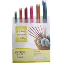 Set de ace cu doua vrfuri Knitter's Pride-Dreamz Kit de ?osete de 6 inchi