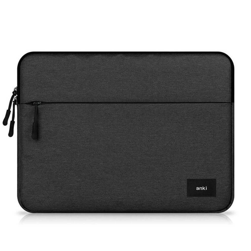 (, 15.6-Inch) Laptop Sleeve Waterproof Notebook Bag 13 14 15.6 Inch Computer Case For Macbook Xiaomi Air Pro Asus Acer Huawei Dell Black 5480243089744