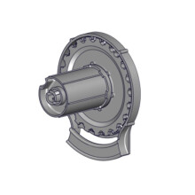 Rollase - R24 Roller Shade Clutch til 1 1/2 """" Tube - Sort