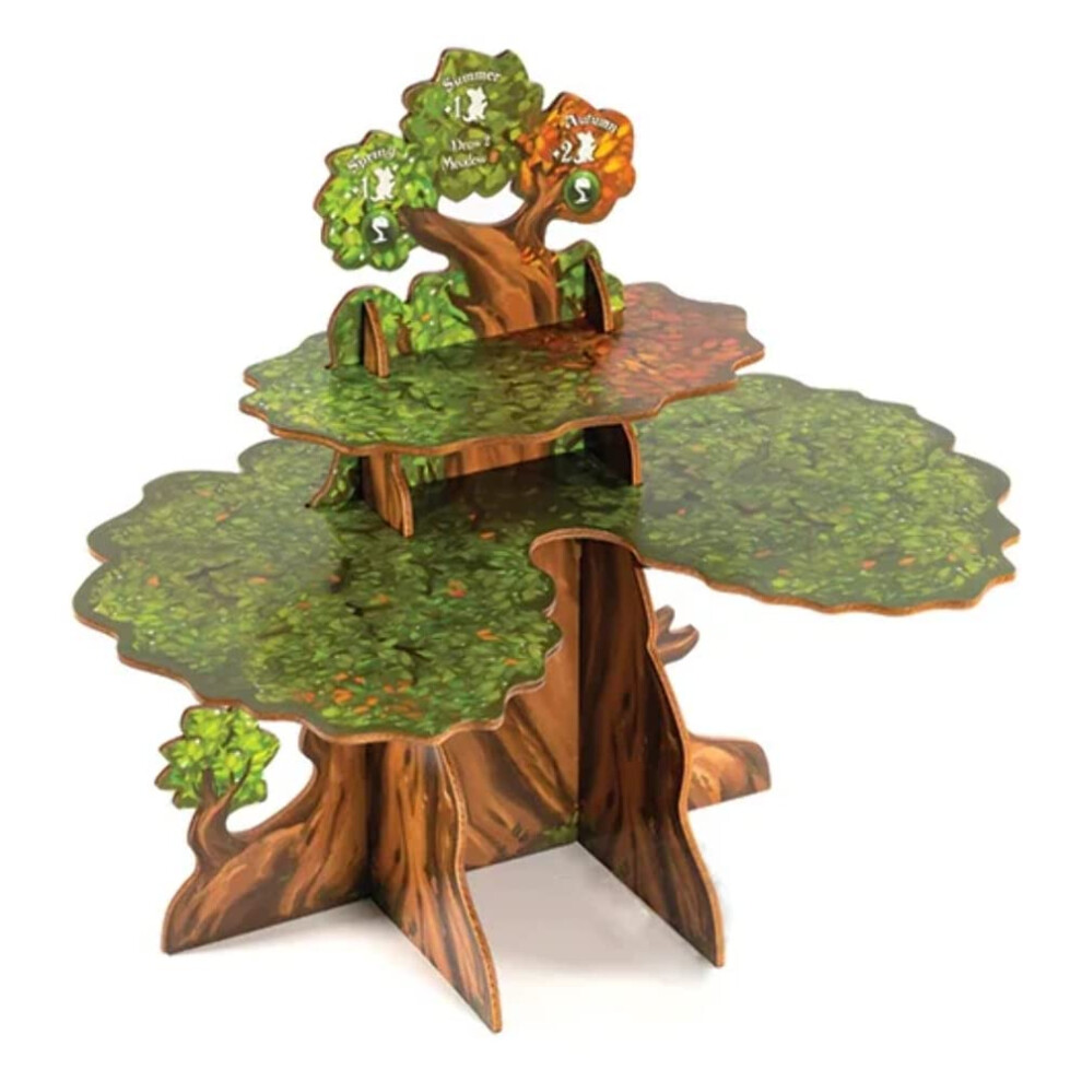Starling Games Everdell: Wooden Ever Tree - By - For Use With The Everdell Base Game - Great Accessory For Everdell