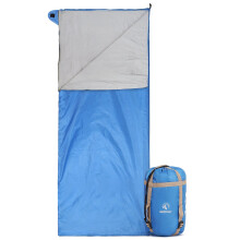 REDCAMP Ultraltt sovsck fr ryggscksresor fr vuxna Varmt vder med kompressionssck bl (75""""x 32,5"""")