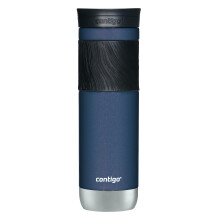 Contigo SNAPSEAL Insulated Stainless Steel Travel Mug with Grip  24oz  Midnight Berry