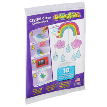 Shrinky Dinks Kreativpaket, 10 Blatt, kristallklare Kunst- und Bastelaktivitten fr Kinder