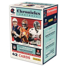 Caja econ mica Panini Chronicles NFL Football Blaster 2021: 6 paquetes por caja, 42 tarjetas coleccionables por caja