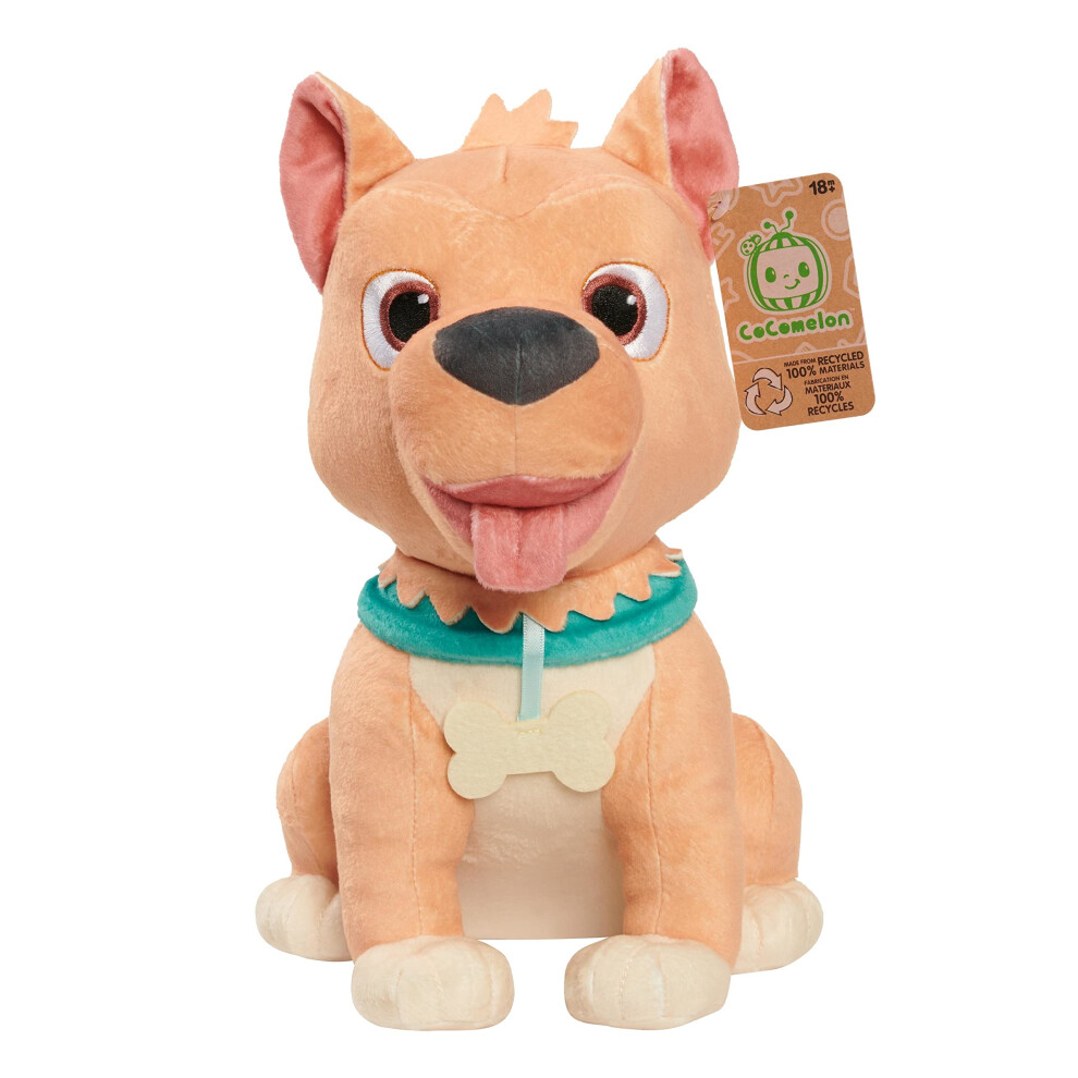 Just Play Cocomelon Bingo Peluche 100% Reciclado, Perro, Juguetes Oficiales Para NiñOs De 18 Meses En Adelante-image