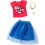 Barbie Barbie Super Mario Moda Azul/Rojo 1