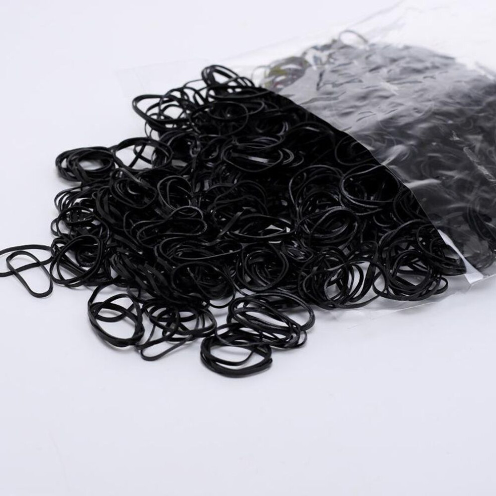 (black) 1000pcs/pack A Grip Strap For A Transparent Elastic Band For Tying A Band For Tying A Tool