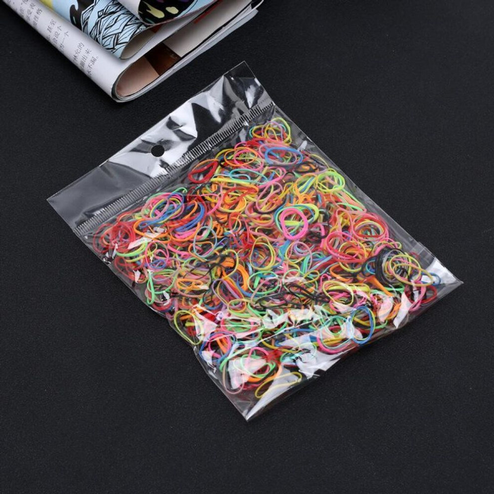 (multicolor) 1000pcs/pack A Grip Strap For A Transparent Elastic Band For Tying A Band For Tying A Tool