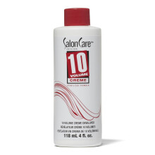 Salon Care 10 Volume Creme Developer, Gentle Lift, Easy to Handle Cream Consistency, 4 Ounce