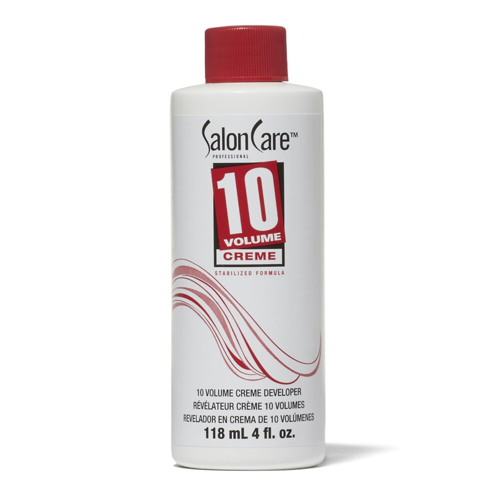 Salonverzorging Salon Care 10 Volume Creme Developer, Gentle Lift, Easy To Handle Cream Consistency, 4 Ounce