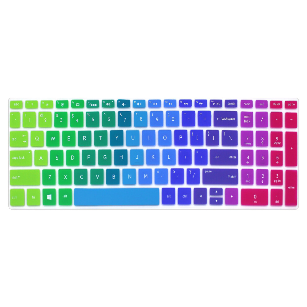 Copertura Per Tastiera In Silicone Compatibile Con Hp Pavilion X360 15-Br075Nr Da 15,6""; Pavilion 15-Cc 15-Cb Series 15-Cc010Nr 15-Cb010Nr; Hp En