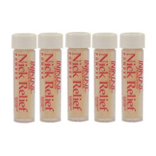 Infalab Nick Relief Styptic Powder - 5er Pack zur schnellen Wundheilung und Blutstillung für rasierte Haut und kleine Schnitte.