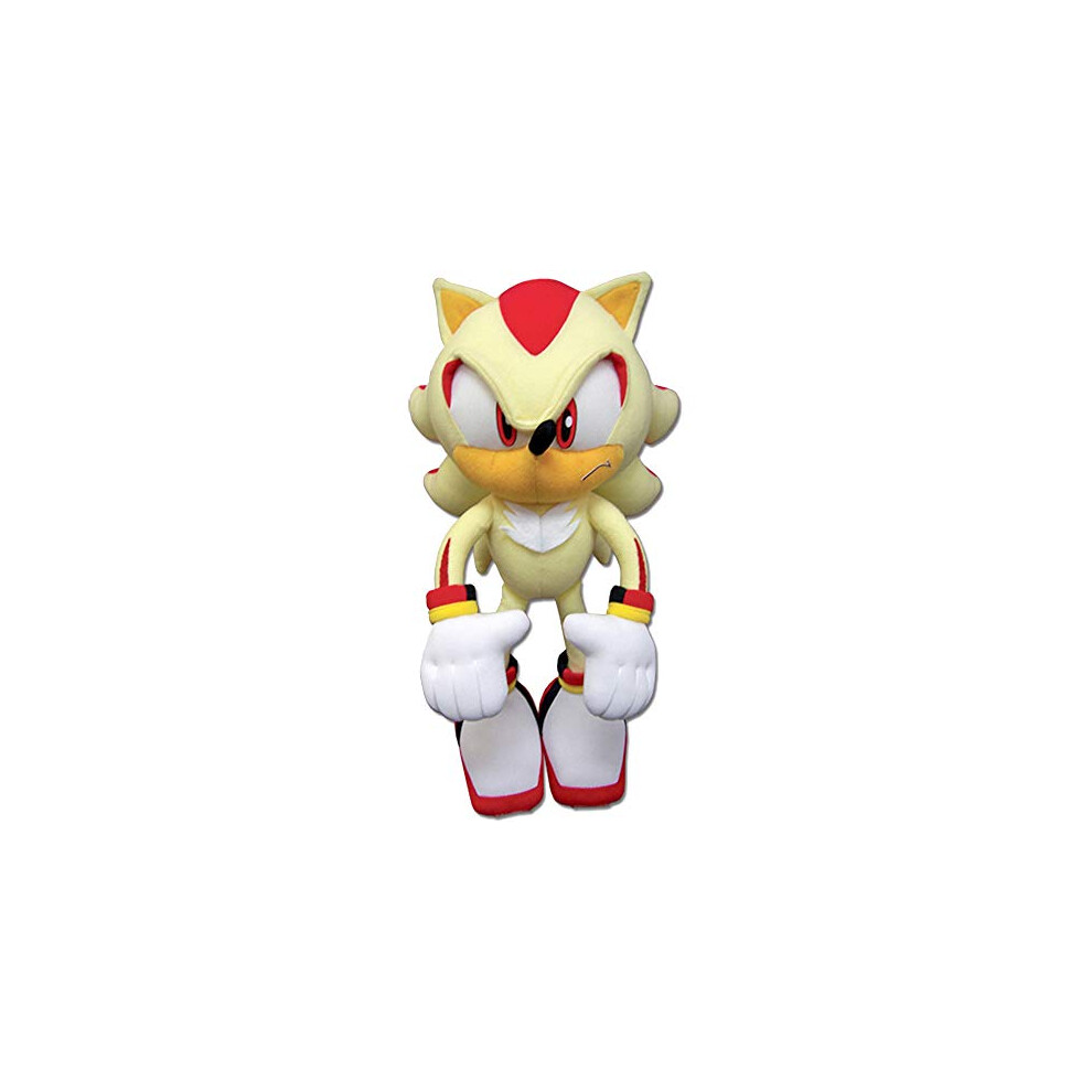 Sonic The Hedgehog Great Eastern Ge-52631 Super Shadow Plush, 12"", Multicolor, (Model: New_52631)