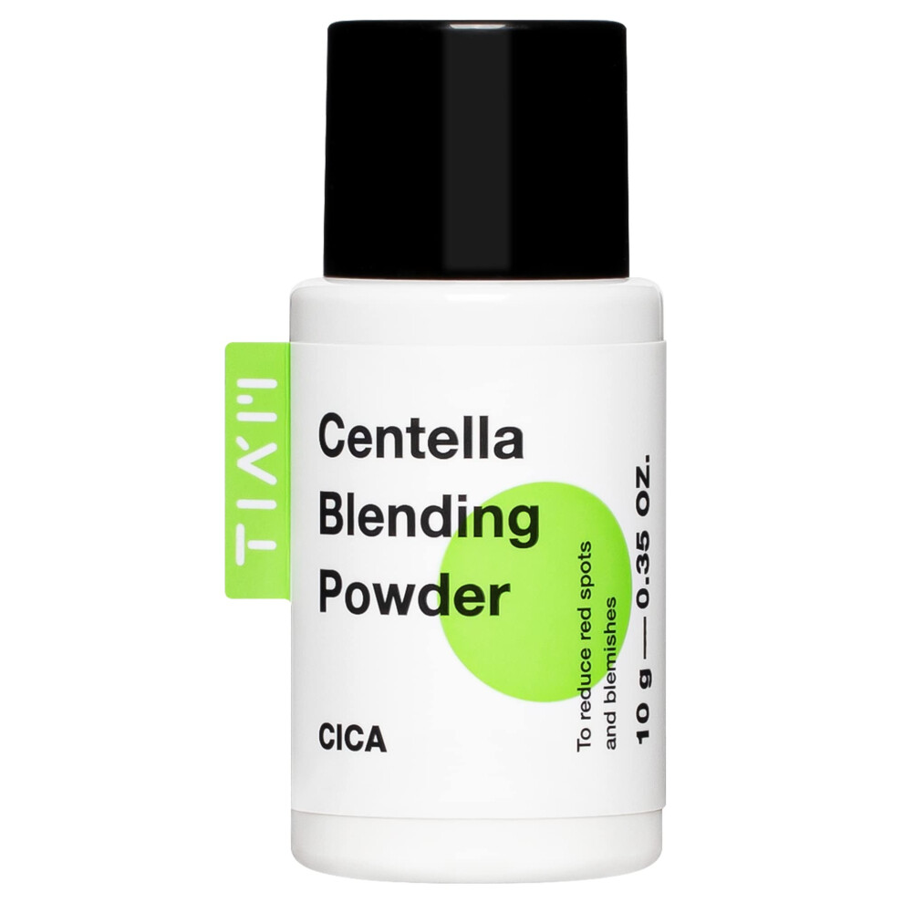 Tia'm Centella Blending Powder, Cica Powder, Sebum Control, Reduce Acne Marks, Asiaticoside, Madecassic Acid, Asiatic Acid, 035 Oz