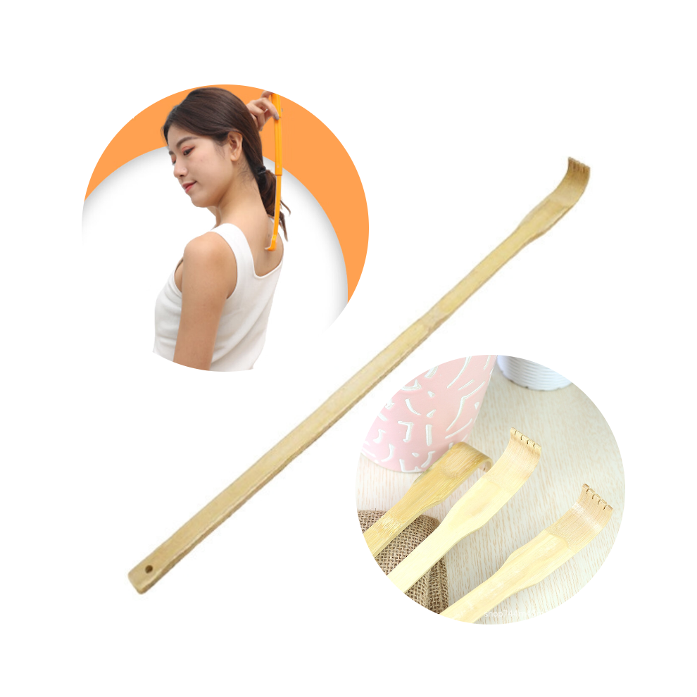 Scratcher Back Bamboo Massager Backscratcher Relieve Itching Gift Stress Relieve