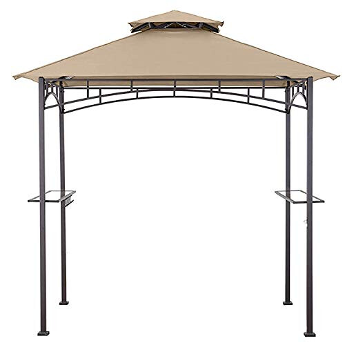 MASTERCANOPY Grill Gazebo Replacement Canopy Top for Model L-GG001PST-