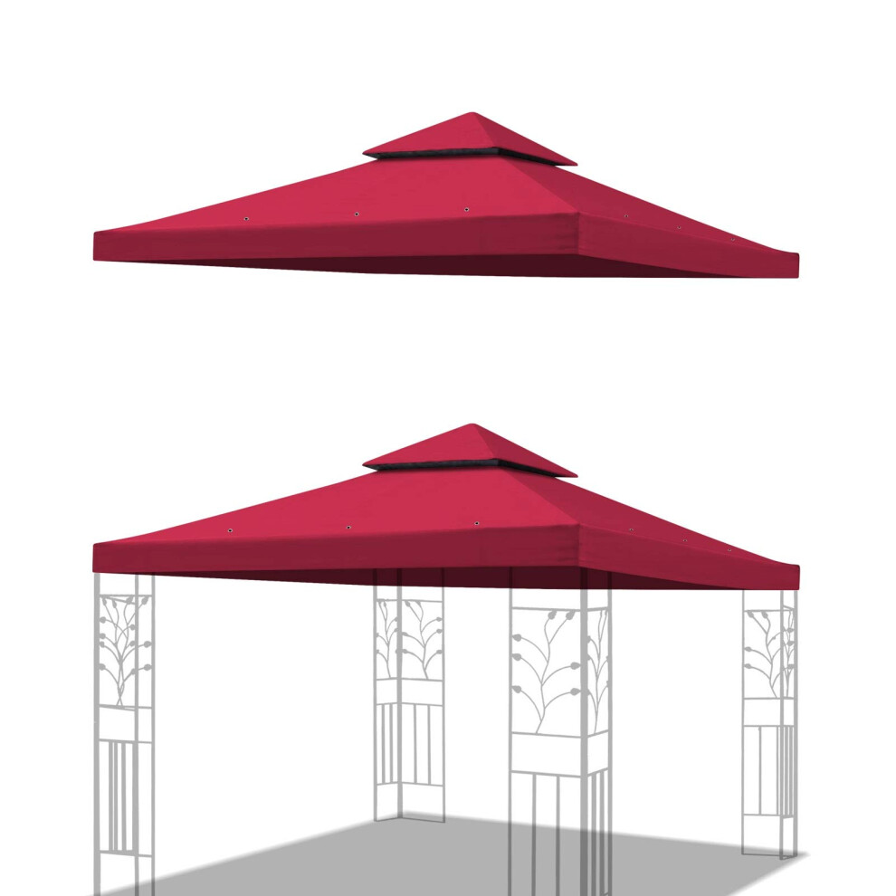 Couverture sup?rieure de remplacement BenefitUSA pour tonnelle 10'X10' en polyester D