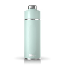 Ninja DW2401MT Thirsti 24oz Travel Water Bottle  For Carbonated Sparkling Drinks  Colder and Fizzier Longer  Leak Proof  24 Hrs