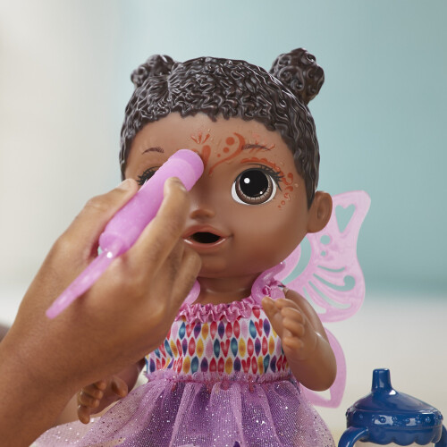Vivo Baby Alive Νεράιδα με Μακιγιάζ (Αφροαμερικανική) 2