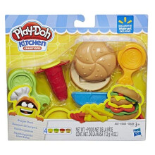 Play-Doh Δημιουργίες Κουζίνας Μπάσα Μπέργκερ