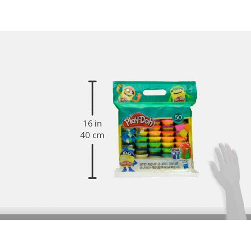Play-Doh Play-Doh Modelling Compound 50-Value Pack Case of Colours Non-Toxic Assorted Colour 1