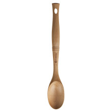 Le Creuset Revolution Solid Spoon  12.5"" x 2.5""  Wood