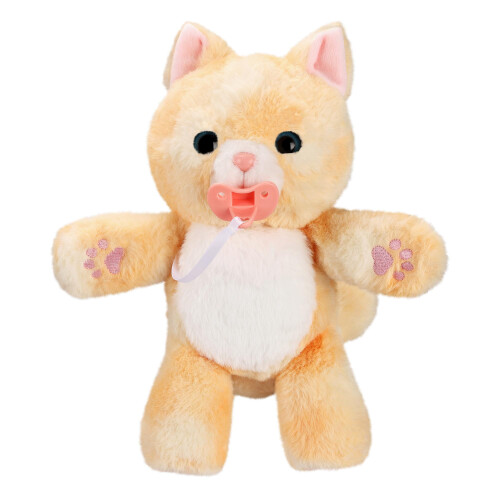 Little Live Pets - Cozy Dozys: Ginger The Kitty | Interactive Plush To