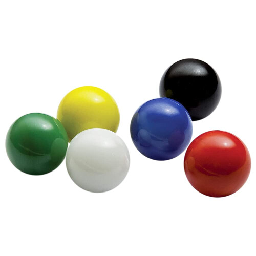 Mega Game Erstatningskugler 14 mm - Solid Glas - 60 stykker - Kinesisk Dam Crafting (Multi) 1