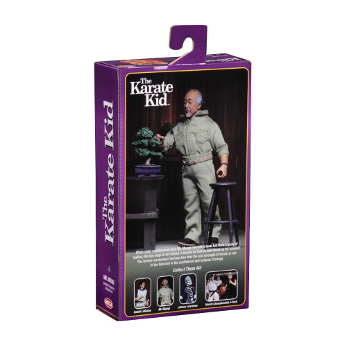 NECA NECA The Karate Kid - Mr. Miyagi - 8" Clothed Action Figures 1