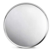 Nou Star FoodService 50844 Restaurant din aluminiu Pizza Pizza Pan de coacere Coupe Coupe Stil de 18 inci