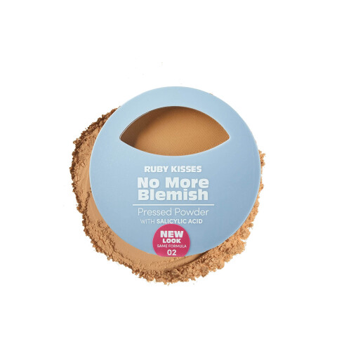 Ruby Kisses No More Blemish Πούδρα με Σαλικυλικό Οξύ Ματ Τελείωμα (Toffee)